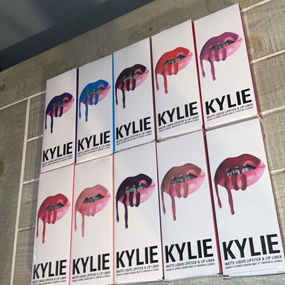 Kylie Cosmetics Lip Kit Collection - Red, Pink, Purple, Blue